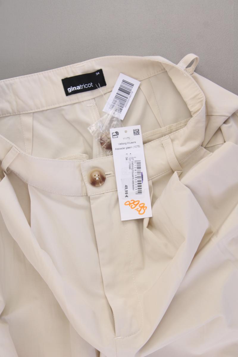 ginatricot Hose Gr. 34 neu mit Etikett Neupreis: 29,99€! creme aus Polyester