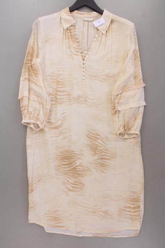 YAYA Langarmkleid Gr. 38 neuwertig creme aus Viskose