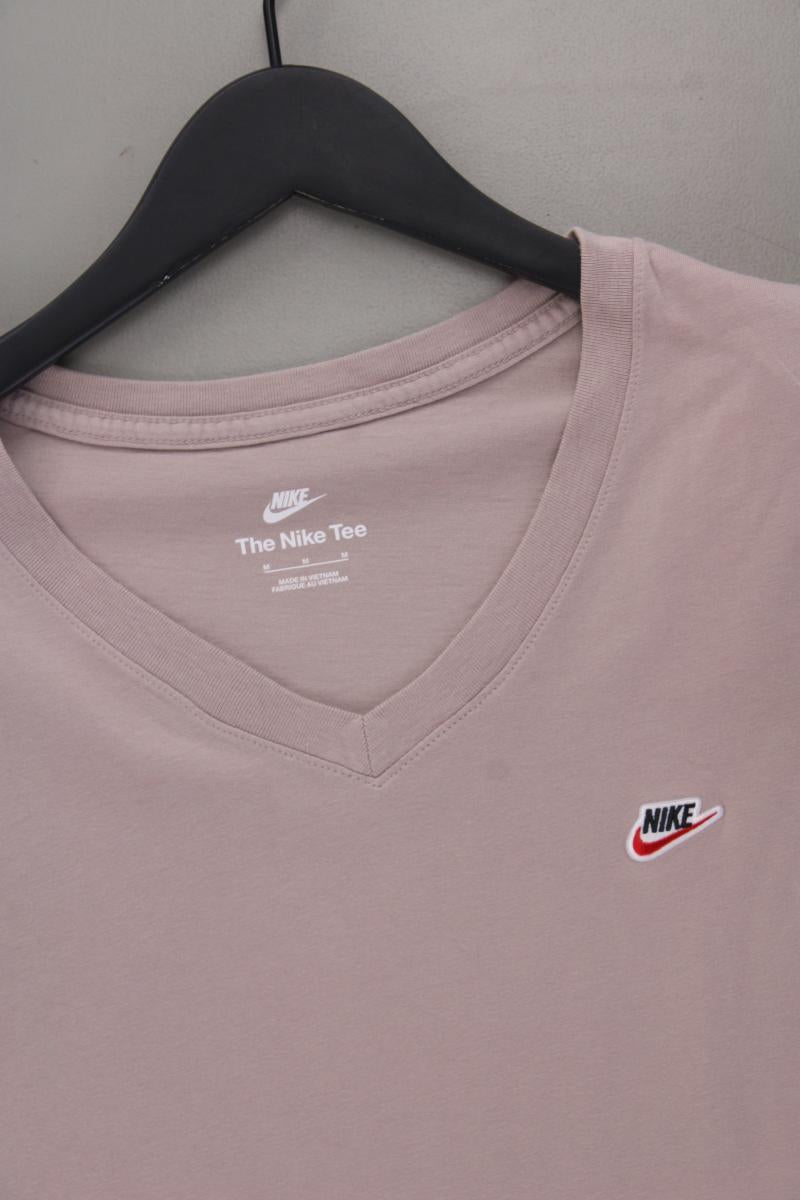 Nike Shirt mit V-Ausschnitt Gr. M Kurzarm rosa