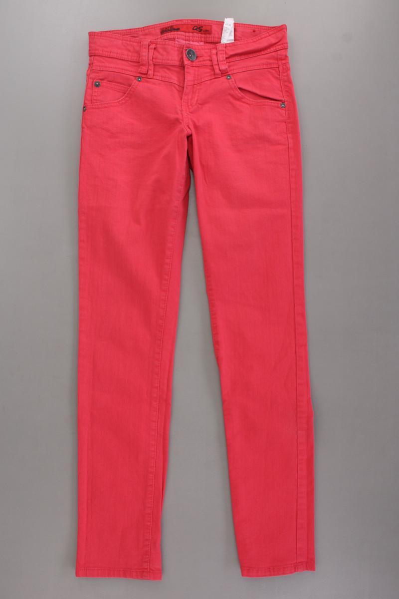 QS by s.Oliver Skinny Jeans Gr. 36/L32 rot aus Baumwolle