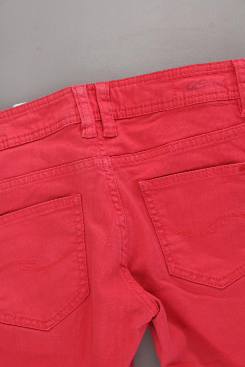 QS by s.Oliver Skinny Jeans Gr. 36/L32 rot aus Baumwolle