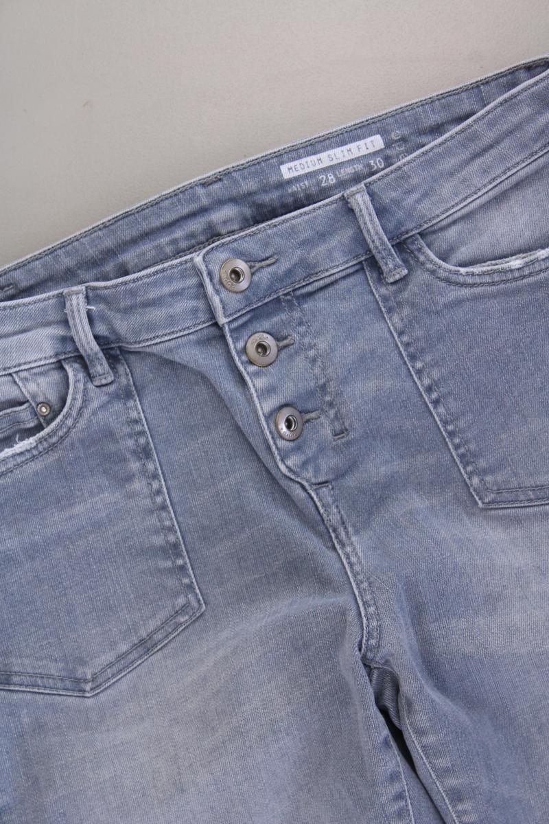 edc by Esprit Straight Jeans Gr. W28/L30 blau aus Baumwolle