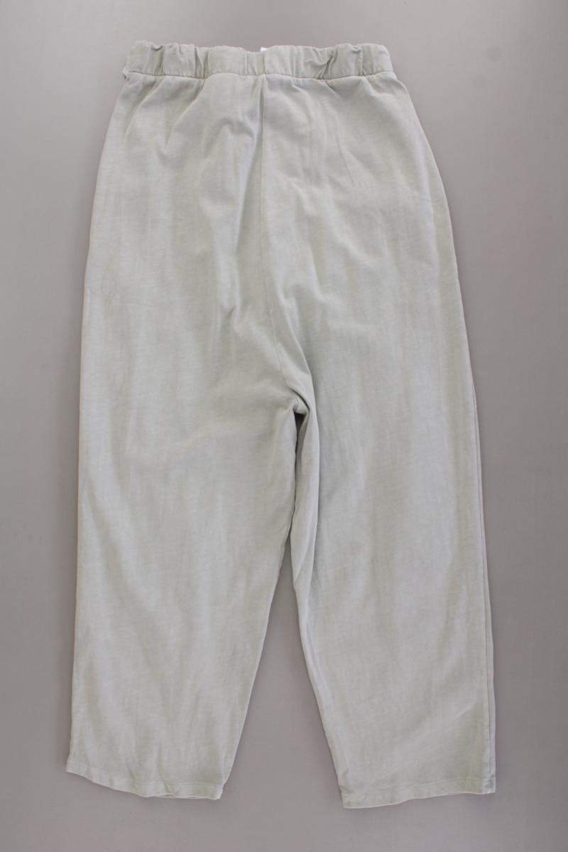 Zara Stretchhose Gr. M grün aus Baumwolle