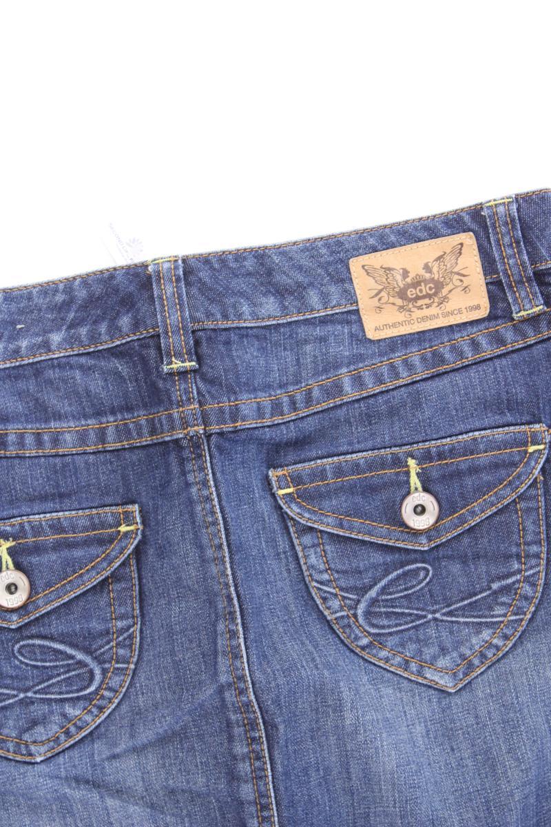 edc by Esprit Jeansrock Gr. 34 blau aus Baumwolle