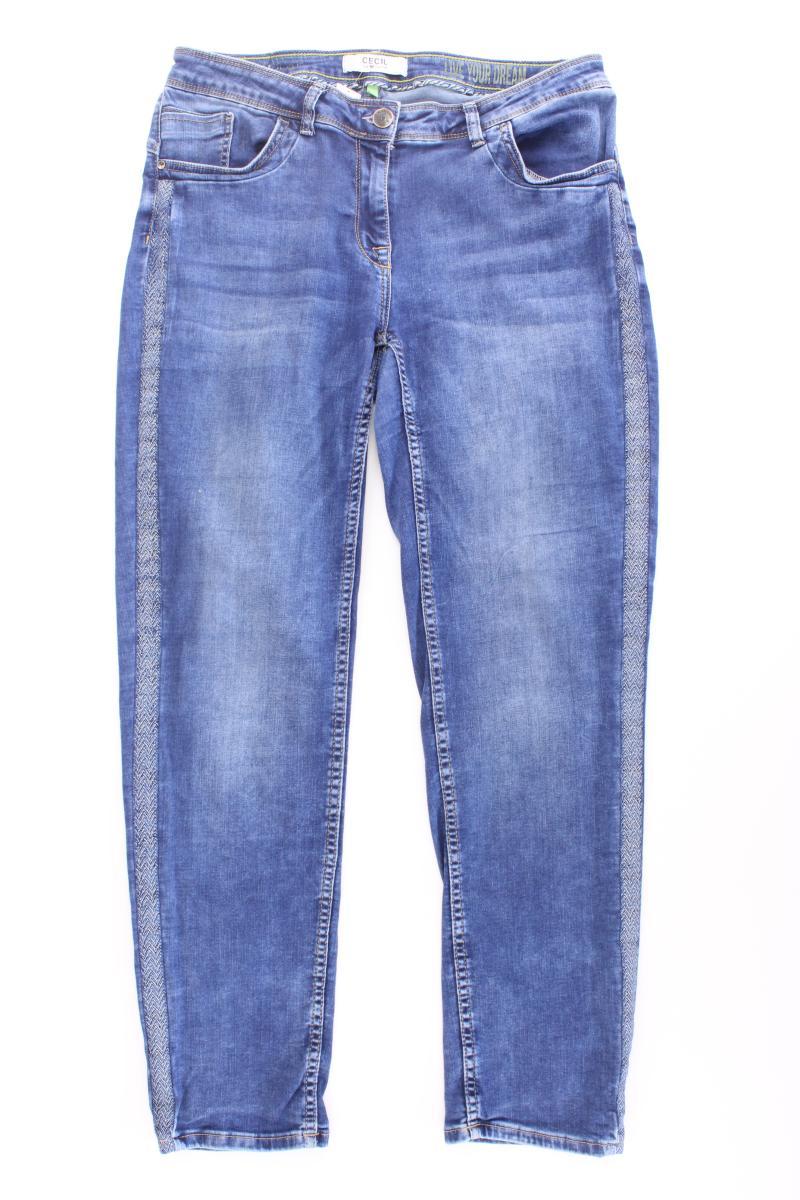 Cecil Skinny Jeans Gr. W32 blau