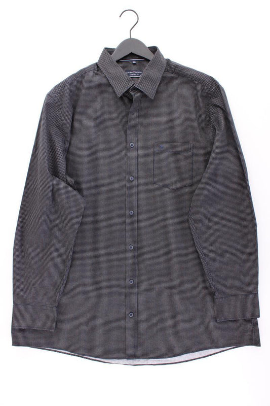 Casa Moda Langarmhemd für Herren Gr. Hemdgröße 45/46 blau aus Baumwolle