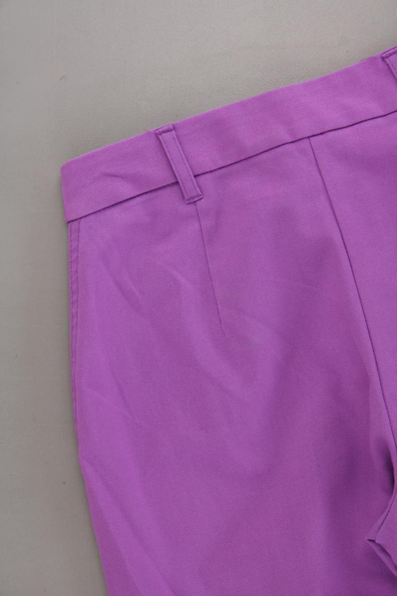 Bershka Stoffhose Gr. 34 lila aus Polyester