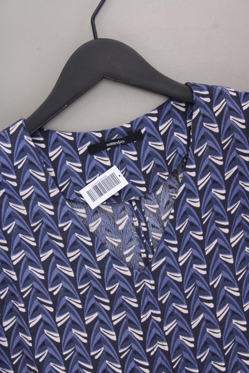 someday. Bluse Modell Zorma Ethnic Gr. M geometrisches Muster Kurzarm blau