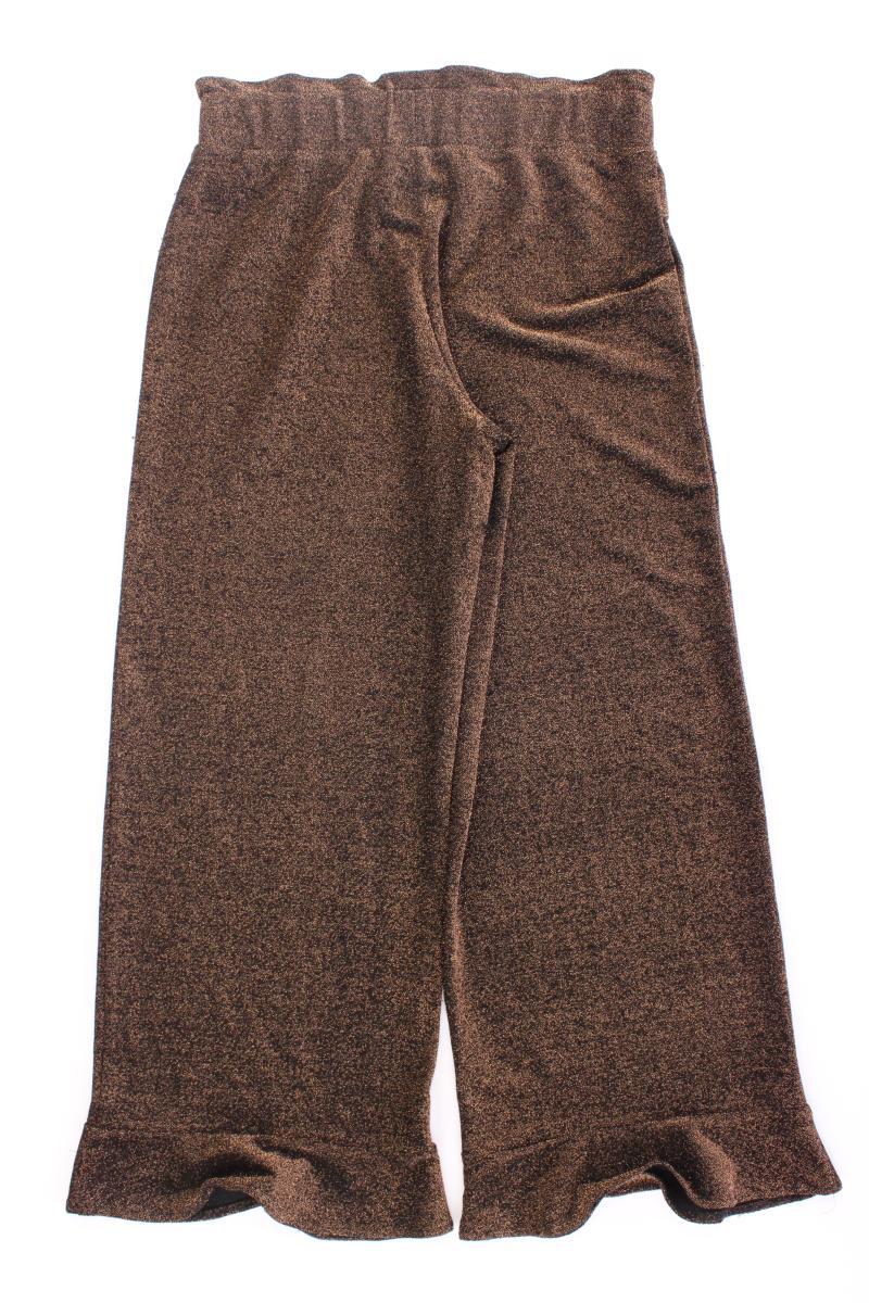 Vila Stretchhose Gr. 38 mit Glitzer gold
