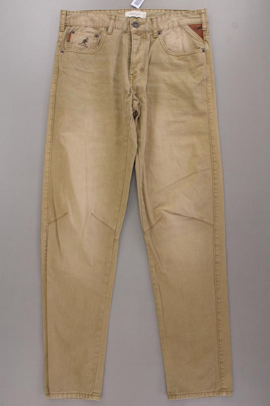 Kangol Hose für Herren Gr. W32/L34 braun aus Baumwolle
