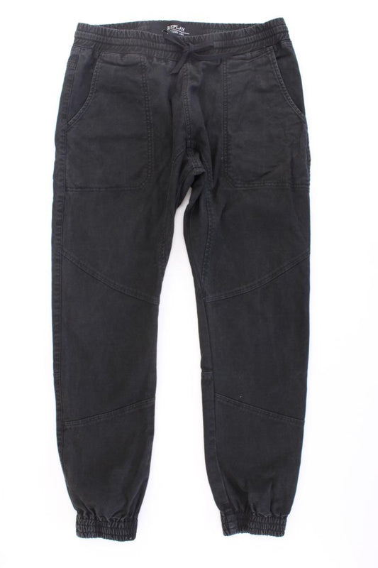 Replay Baggy Pants für Herren Gr. W33 grau