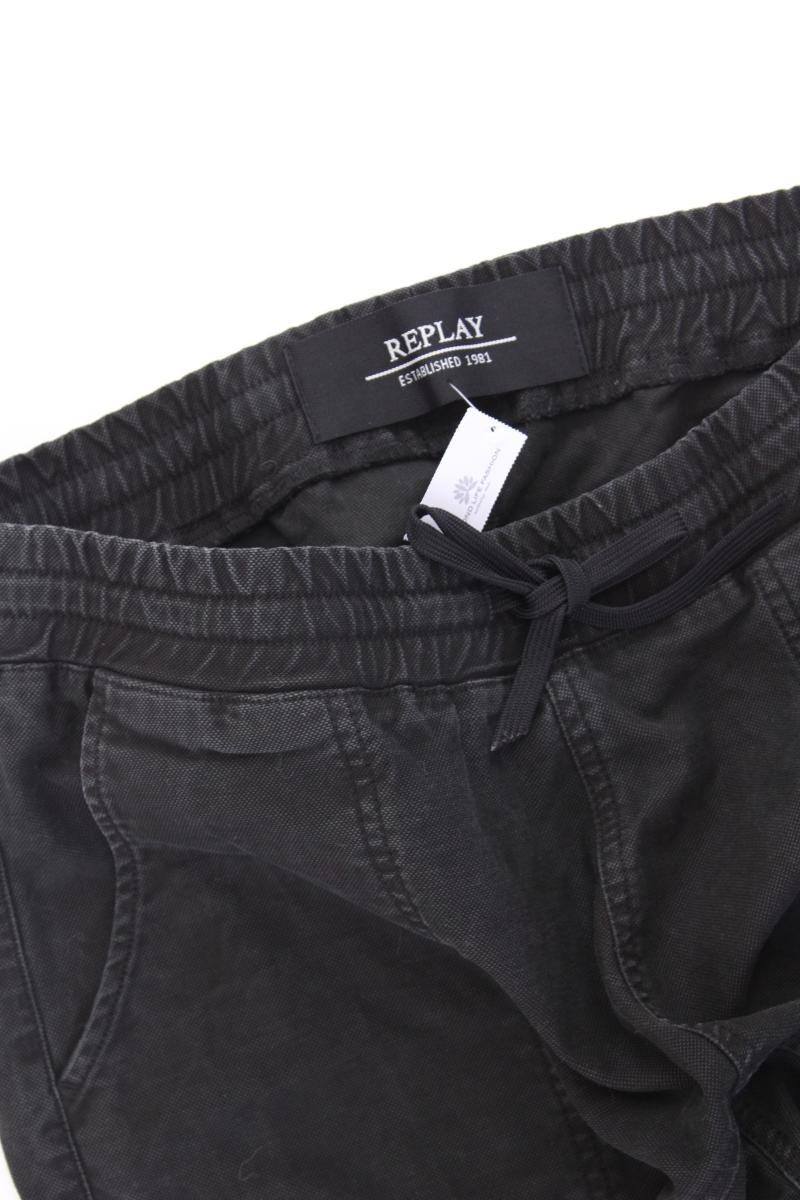 Replay Baggy Pants für Herren Gr. W33 grau