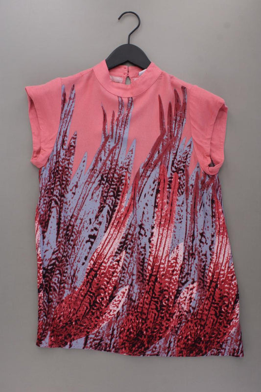 Saint Tropez Kurzarmbluse Gr. M rosa aus Viskose