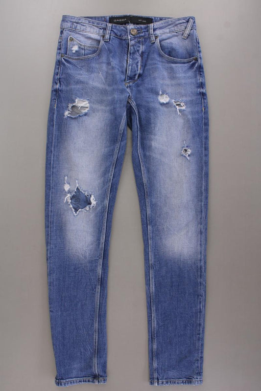 Gabba Straight Jeans für Herren Gr. W30/L32 Modell Rey blau aus Baumwolle