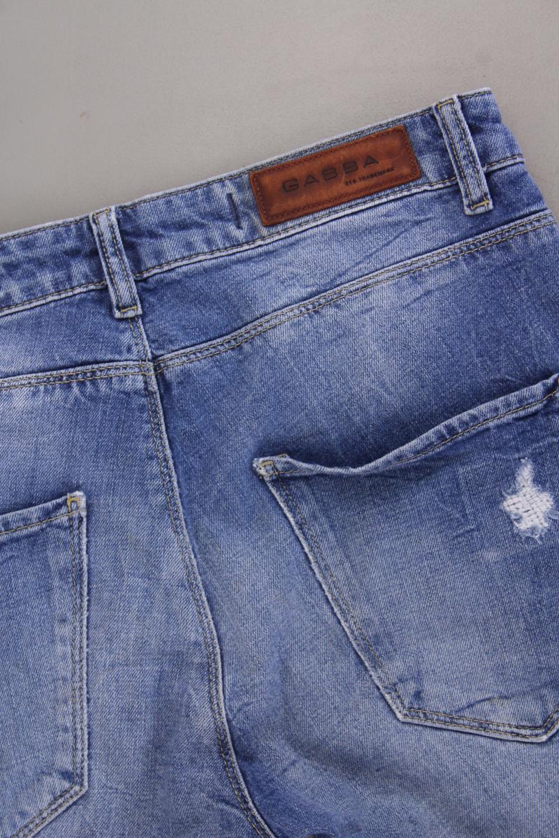 Gabba Straight Jeans für Herren Gr. W30/L32 Modell Rey blau aus Baumwolle