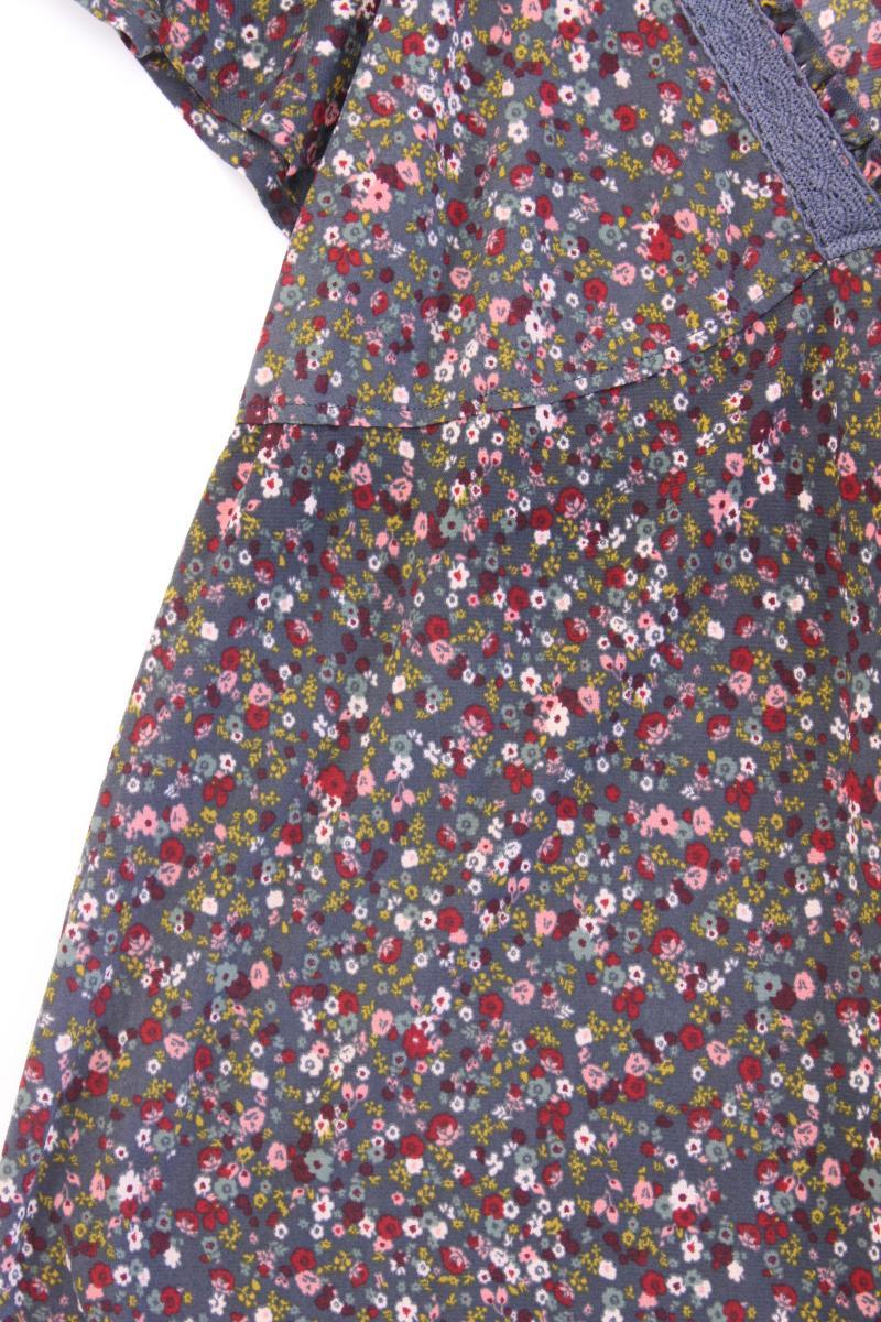 Esprit Kurzarmkleid Gr. S mit Blumenmuster mehrfarbig