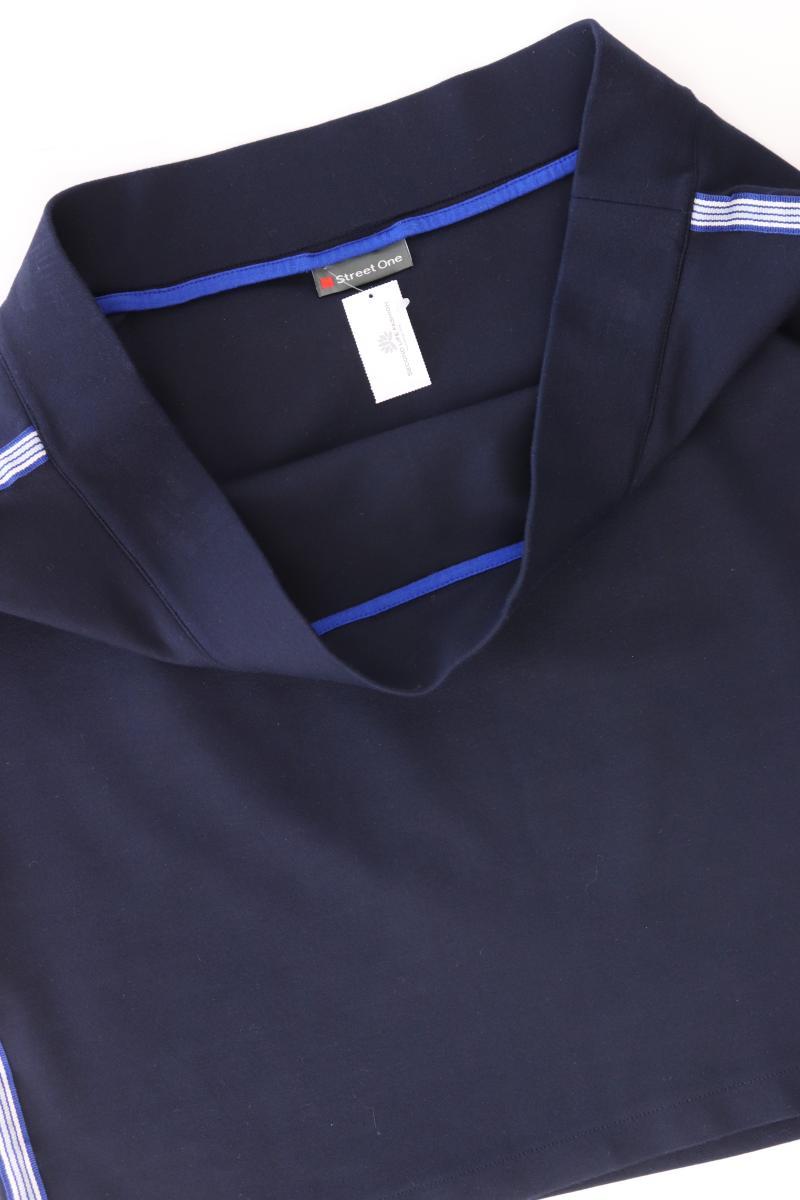 Street One Stretchrock Gr. 40 blau aus Viskose