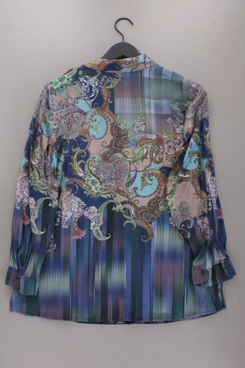 Mona Langarmbluse Gr. 44 mit Paisleymuster mehrfarbig