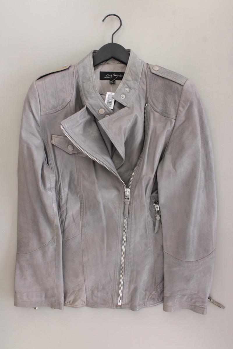 C&A Lederjacke Gr. 46 grau