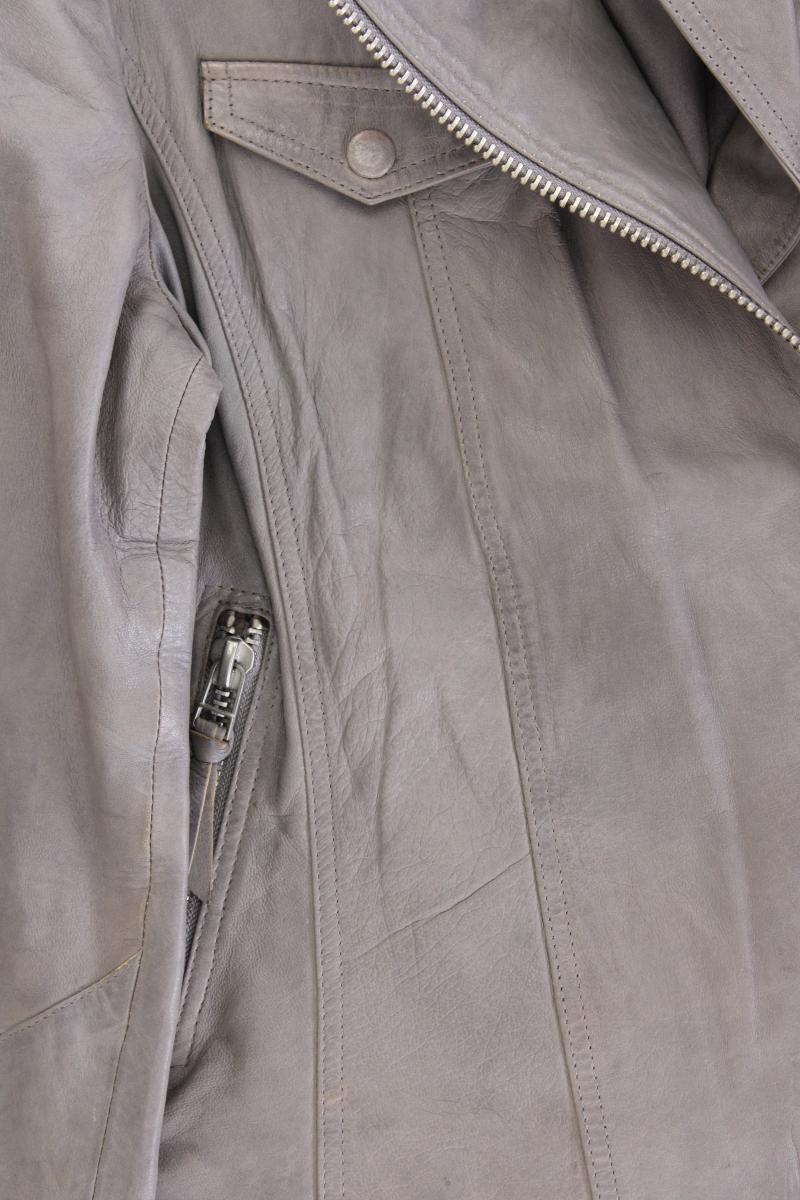 C&A Lederjacke Gr. 46 grau