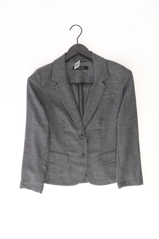 Opus Regular Blazer Gr. 38 kariert grau