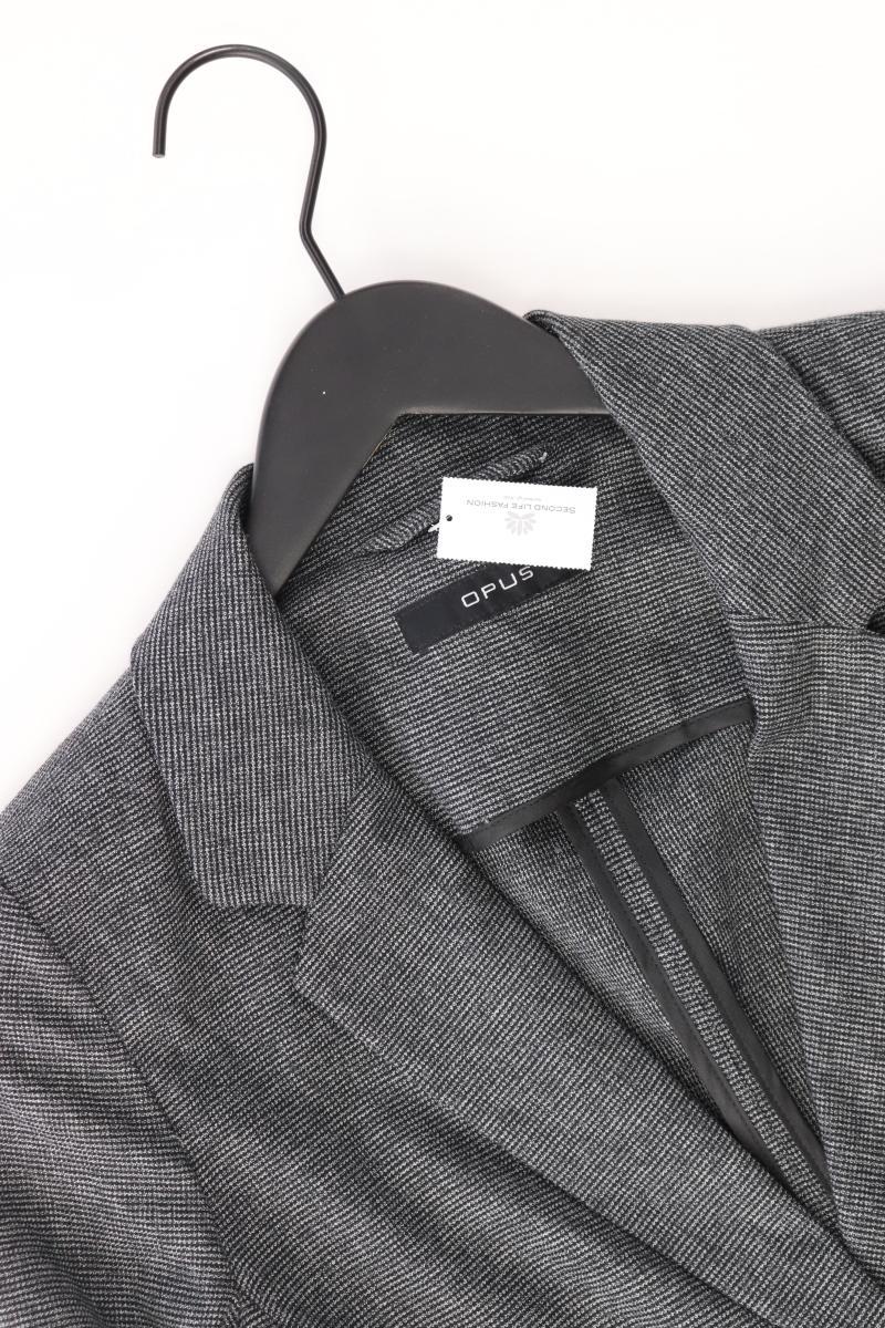 Opus Regular Blazer Gr. 38 kariert grau