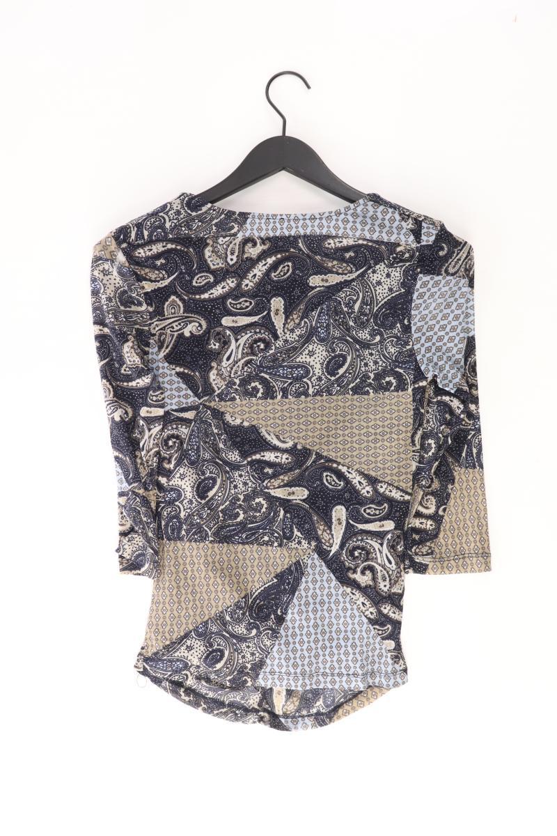 s.Oliver Selection Slim Bluse Gr. 40 3/4 Ärmel blau aus Polyester