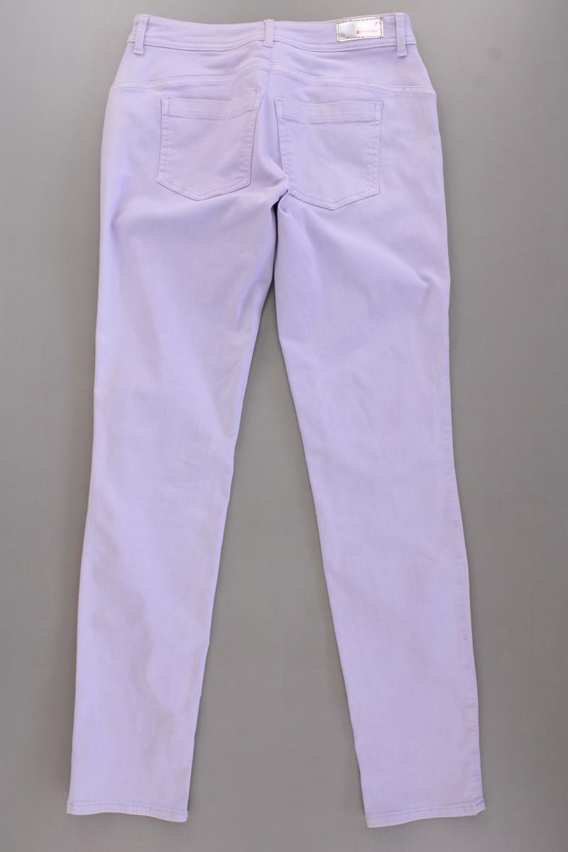 Street One Hose Gr. 36 lila aus Baumwolle