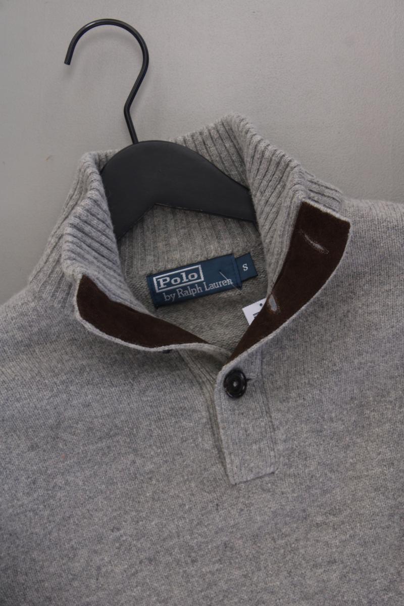Polo Ralph Lauren Wollpullover für Herren Gr. S neuwertig grau