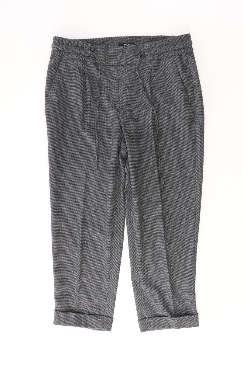 Opus Stoffhose Gr. 36 kariert grau