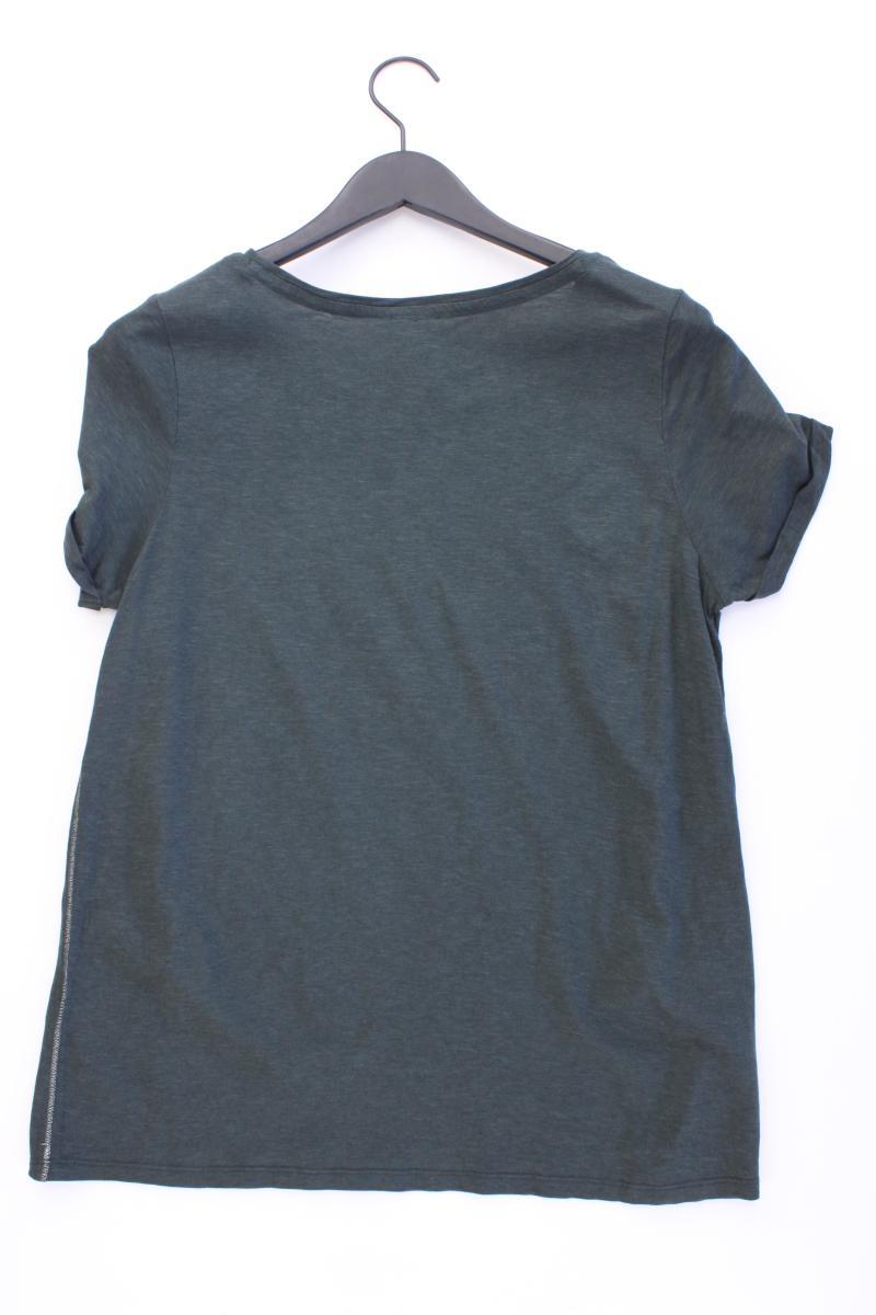 Street One Printshirt Gr. 42 neuwertig Kurzarm grün