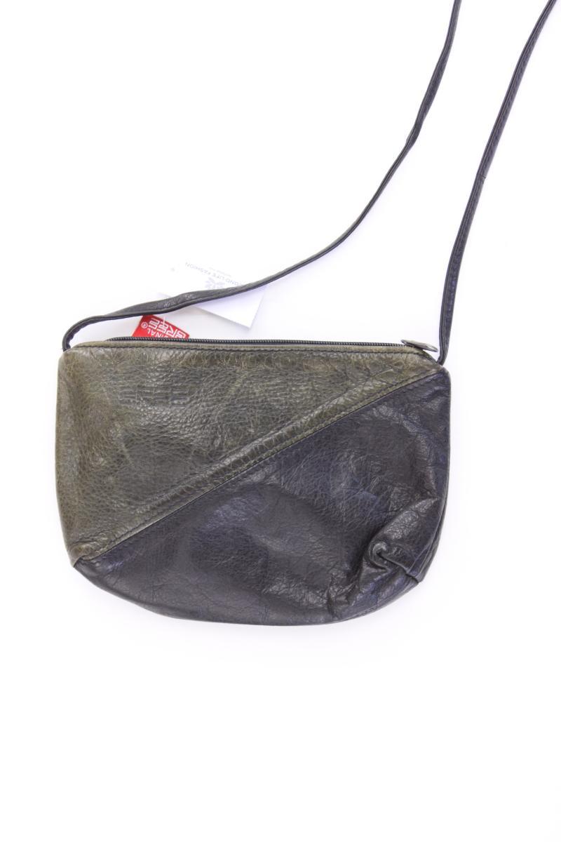 Bree Umhängetasche Vintage schwarz aus Leder
