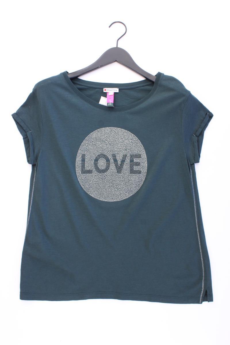 Street One T-Shirt Gr. 40 neuwertig Kurzarm grün
