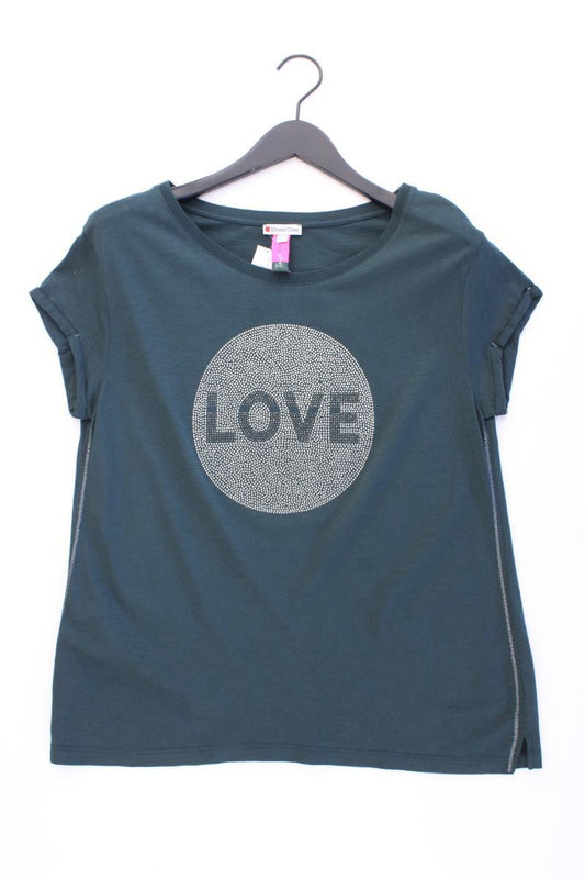 Street One T-Shirt Gr. 40 neuwertig Kurzarm grün