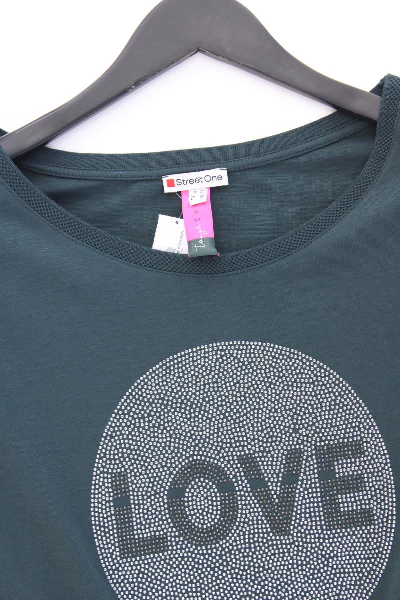 Street One T-Shirt Gr. 40 neuwertig Kurzarm grün