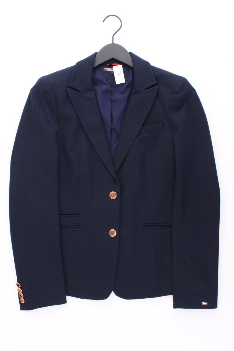 Tommy Hilfiger Slim Blazer Gr. US 8 (M) neuwertig blau aus Baumwolle