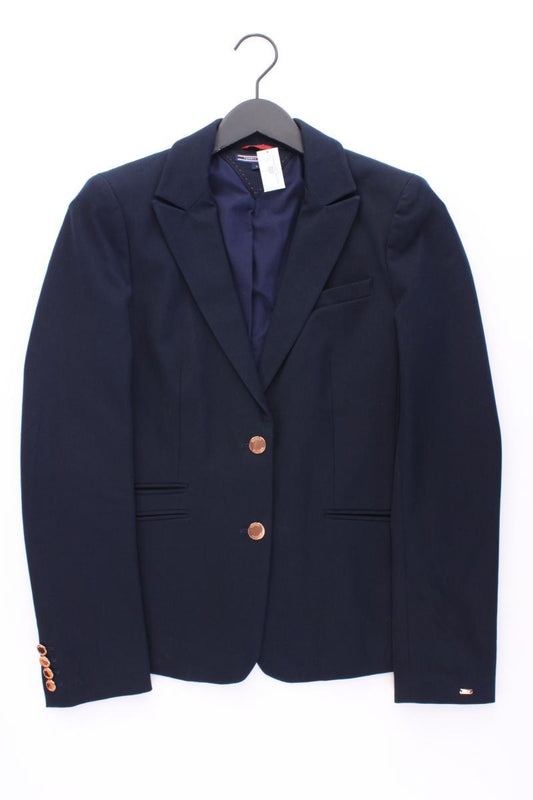 Tommy Hilfiger Slim Blazer Gr. US 8 (M) neuwertig blau aus Baumwolle