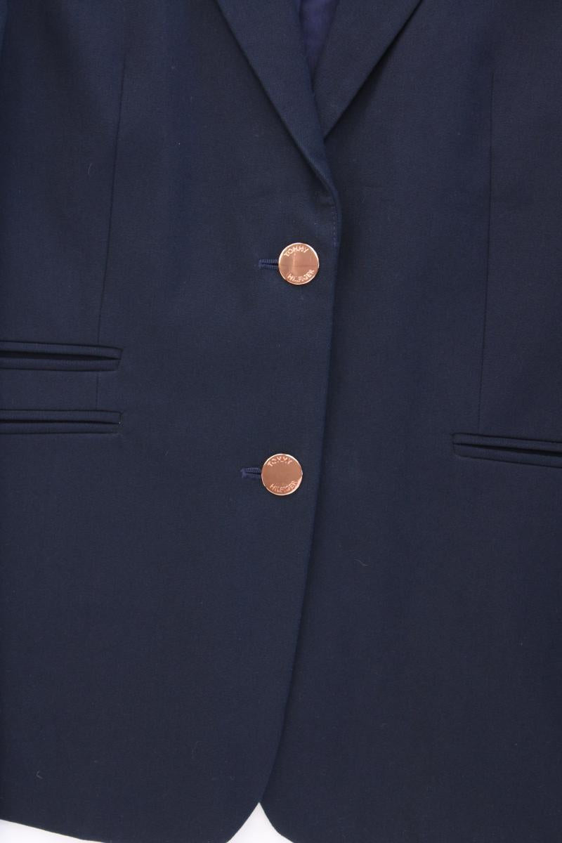 Tommy Hilfiger Slim Blazer Gr. US 8 (M) neuwertig blau aus Baumwolle
