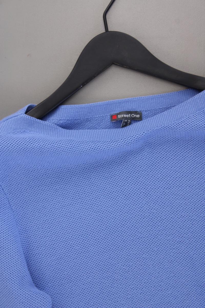 Street One Feinstrickpullover Gr. 36 blau
