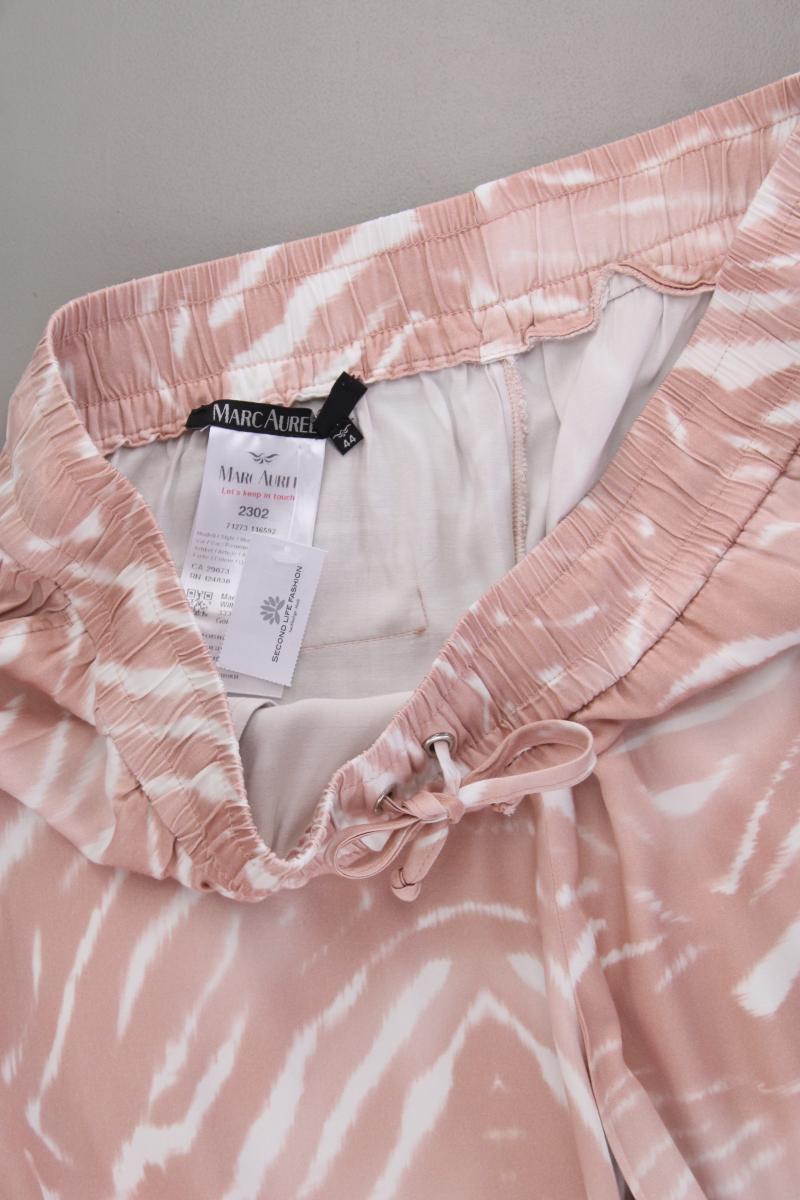 Marc Aurel Stoffhose Gr. 44 rosa aus Viskose