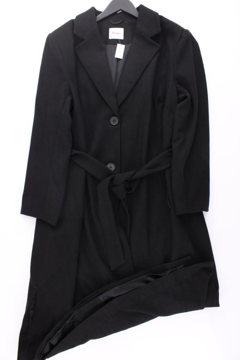 sheego Classic Mantel Gr. 48 schwarz