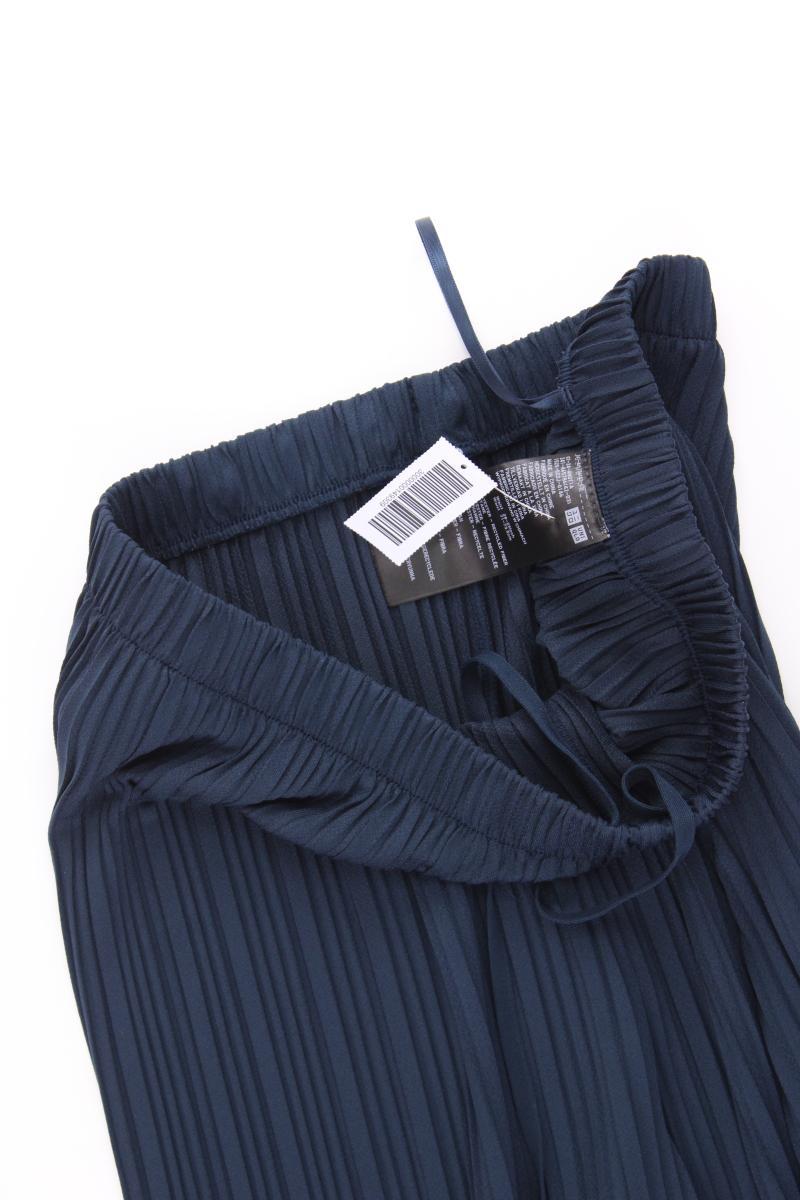 Uniqlo Stoffhose Gr. M neuwertig blau aus Polyester