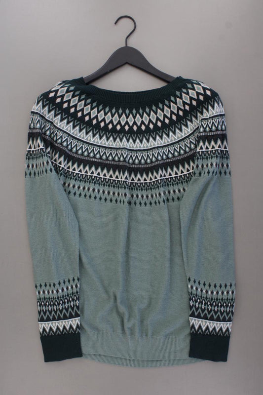 Esprit Feinstrickpullover Gr. XXL mit Faire-Isle-Muster grün