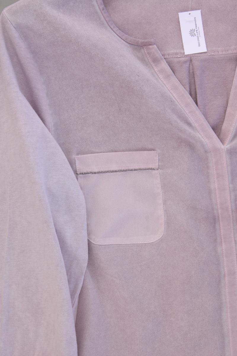 Brax Classic Bluse Gr. 42 3/4 Ärmel lila