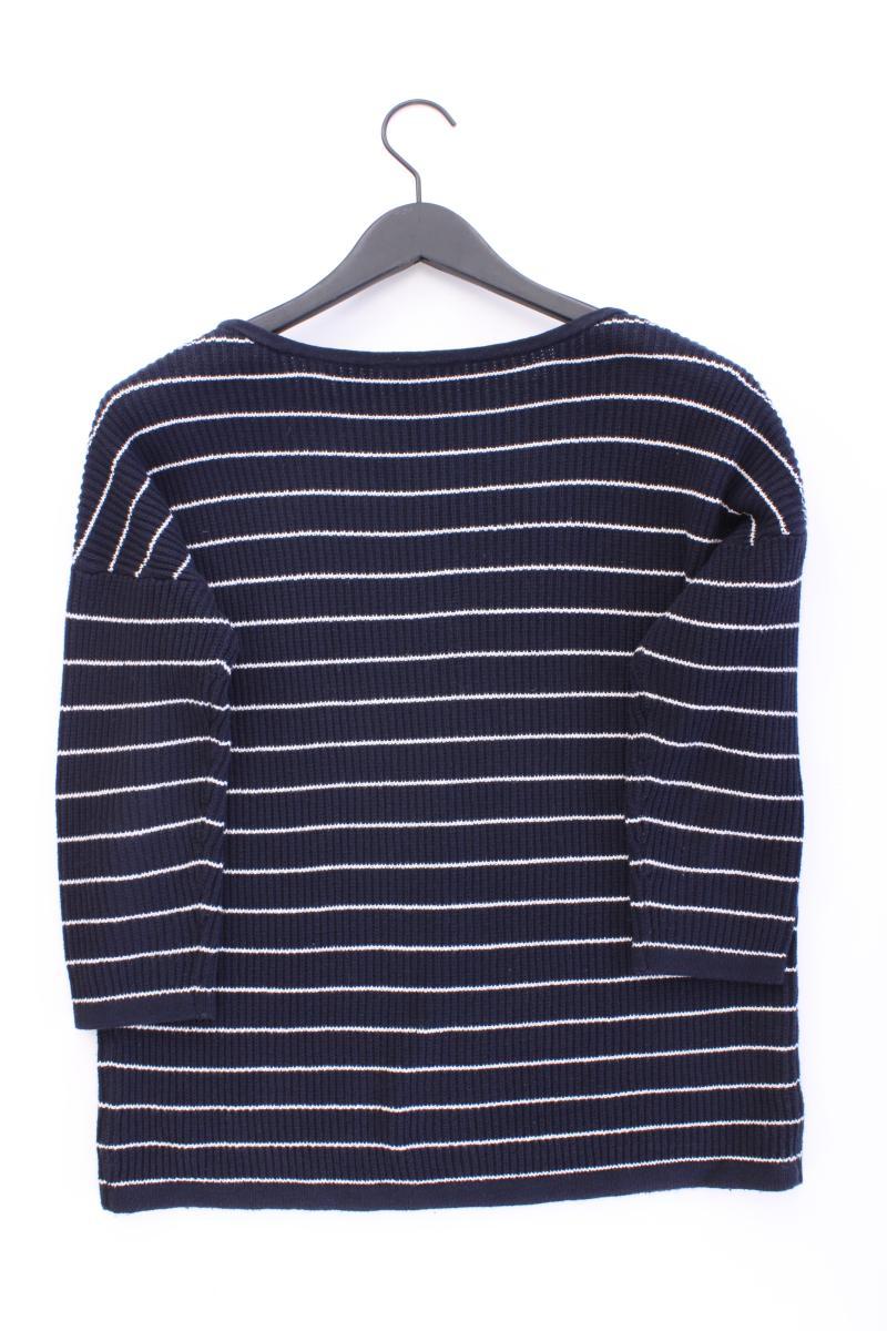 s.Oliver Feinstrickpullover Gr. 38 gestreift blau