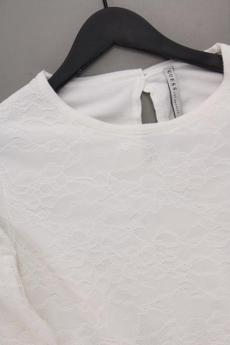 Guess Langarmpullover Gr. XS neuwertig creme aus Viskose