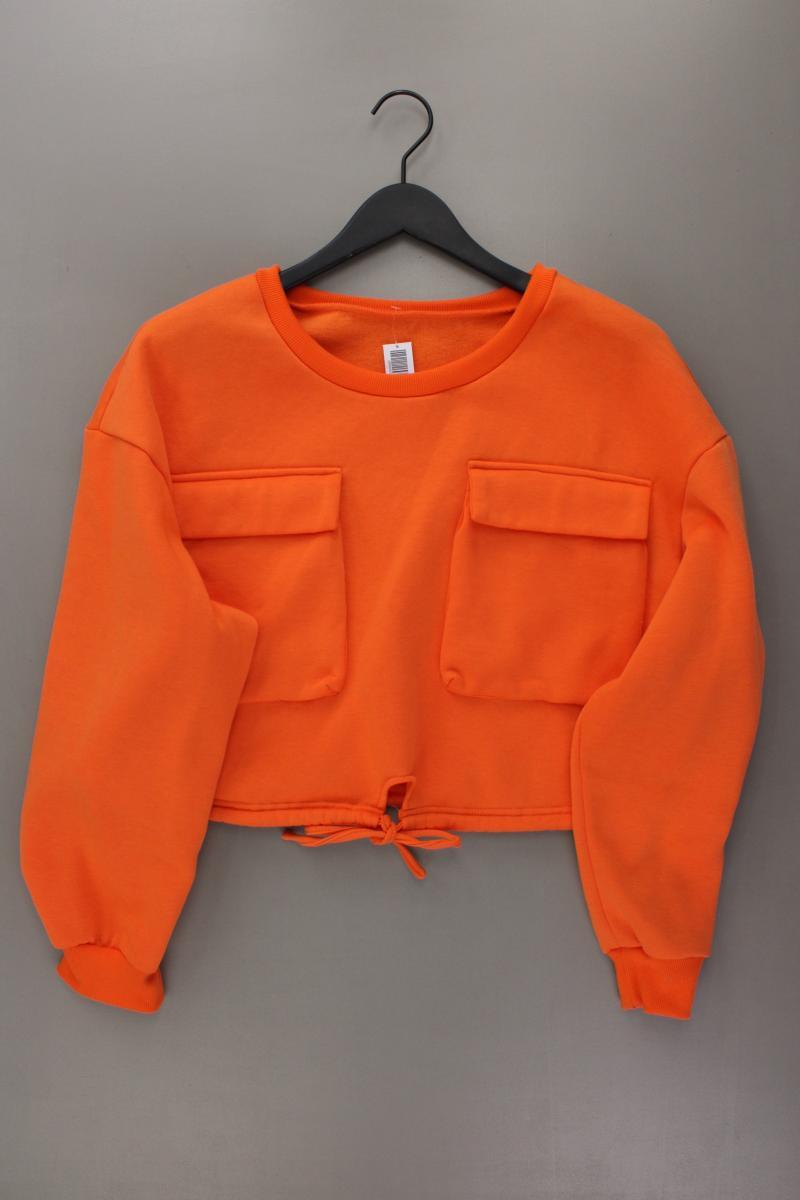 Shein Crop Pullover Neon Gr. XXL neuwertig orange aus Polyester