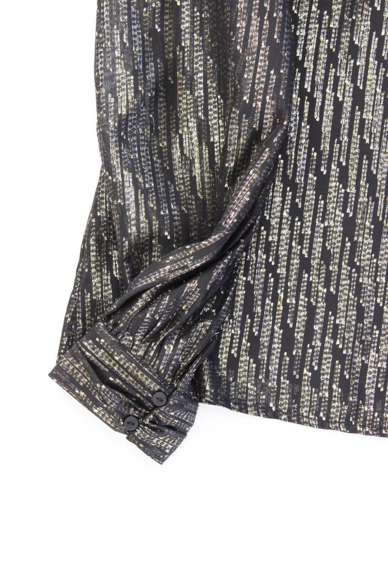 WE Fashion Langarmbluse Gr. L neu mit Etikett mit Glitzer gold aus Polyester