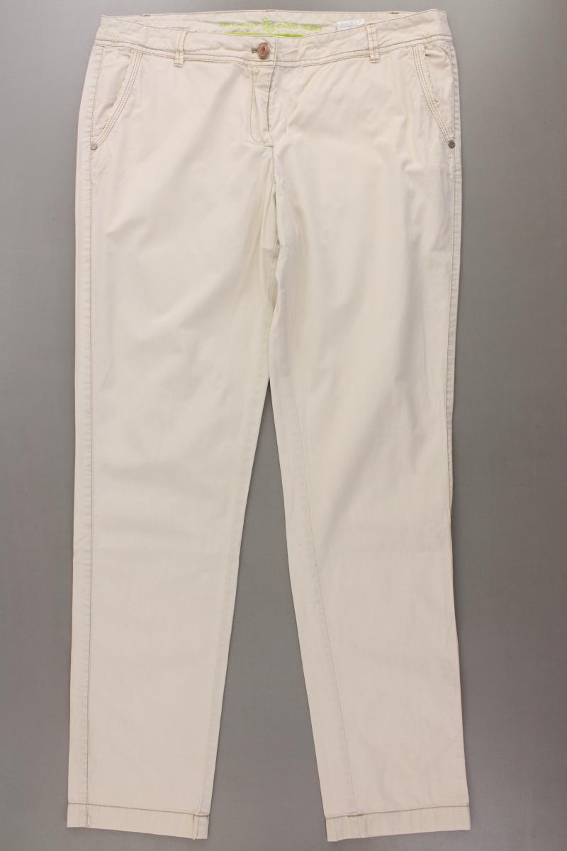s.Oliver Hose Gr. 42 creme aus Baumwolle