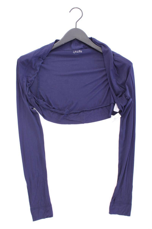 Esprit Bolero Gr. XL 3/4 Ärmel blau aus Viskose